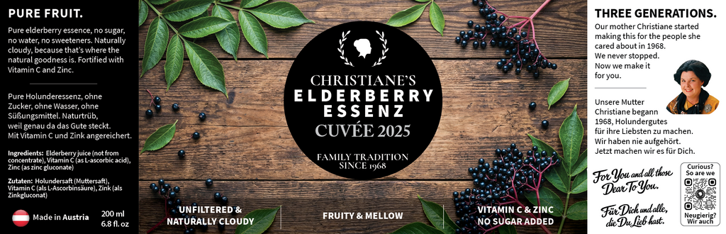 Cuvée 2025 Elderberry Essenz
