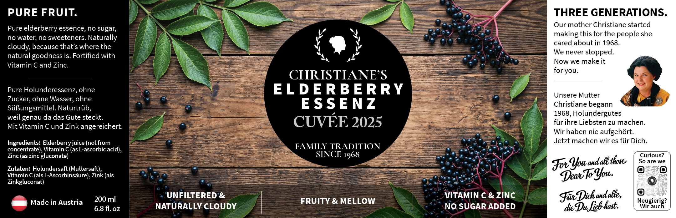 Cuvée 2025 Elderberry Essenz