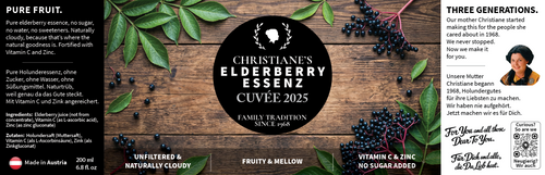 Cuvée 2025 Elderberry Essenz