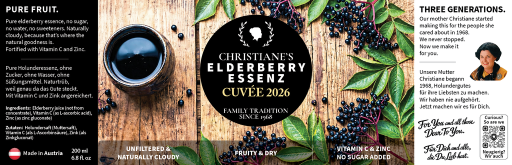 Cuvée 2026 Elderberry Essenz