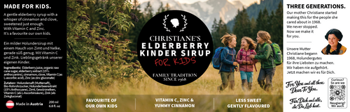 Elderberry Kinder Sirup